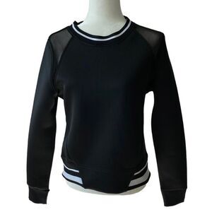 C&C California Womens Black Pullover Top SZ S NWT